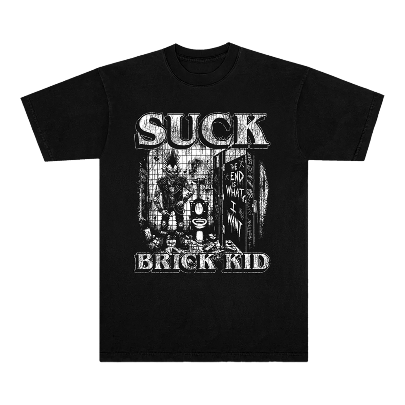 Suck Brick Kid - The End Is What I Want Tee