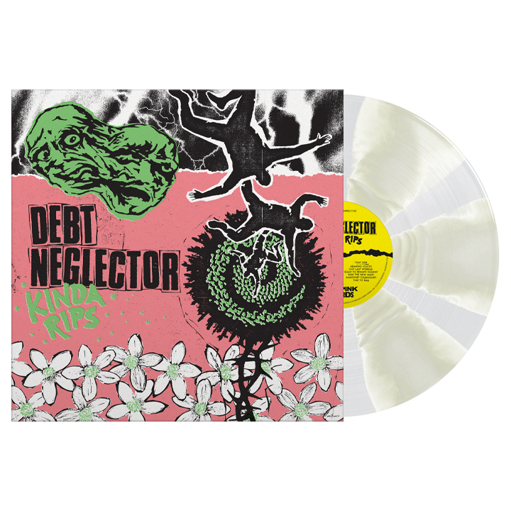 Debt Neglector Kinda Rips Clear and White Cornetto