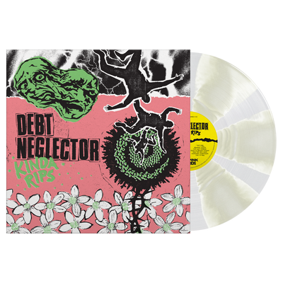 Debt Neglector Kinda Rips Clear and White Cornetto