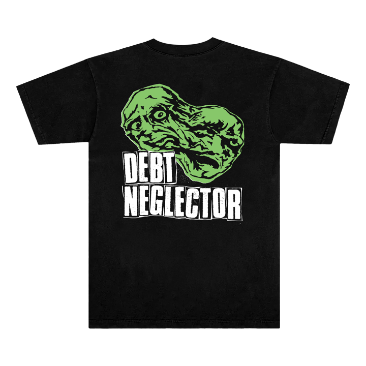 Debt Neglector Kinda Rips Album Cover Tshirt Back 