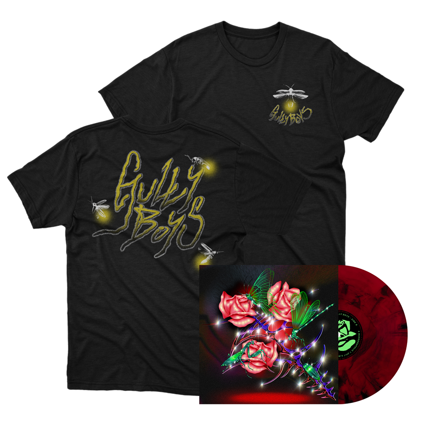 Gully Boys - Firefly T-Shirt and Vinyl Bundle