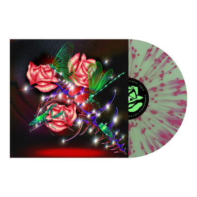 Gully Boys coke bottle clear with pink splatter variant