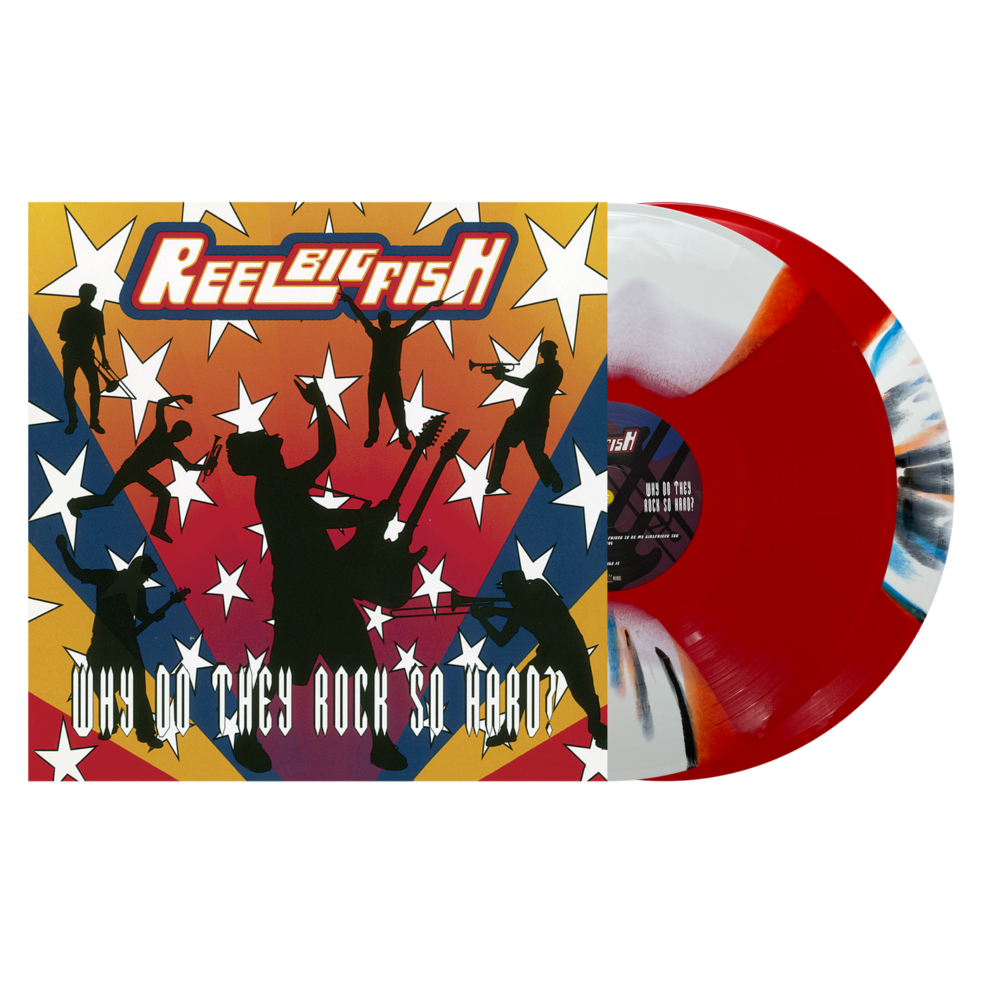 Reel Big Fish Why Do They Rockk So Hard 2xlp Smartpunk Exclusive Red Moon Variant