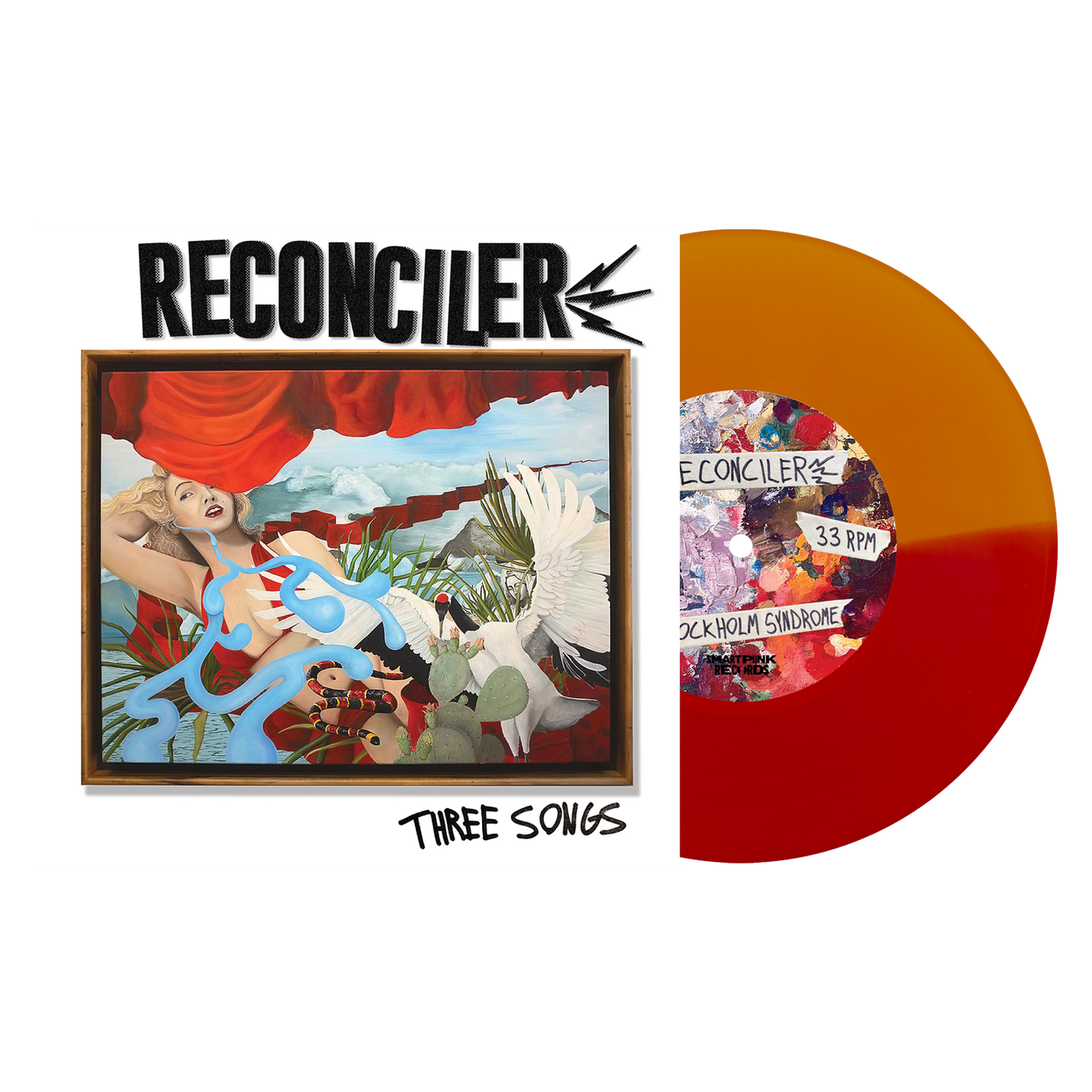 Reconciler 3 songs, orange/red