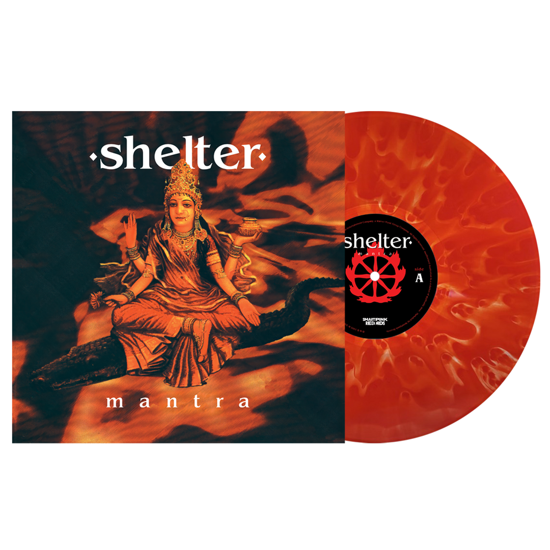 shelter mantra red and clear ghostly