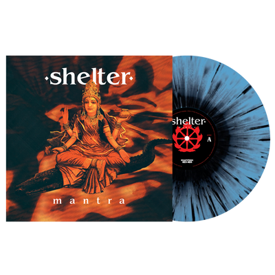 shelter mantra blue with black splatter smartpunk exclusive