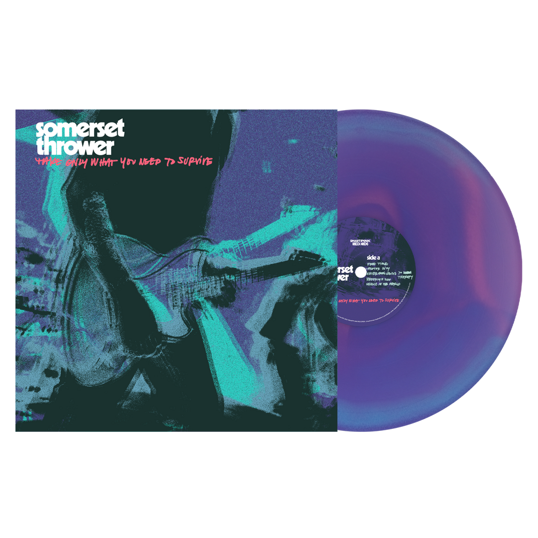 Take Only What You Need You Need To Survive Violet inside Baby Blue Band Variant