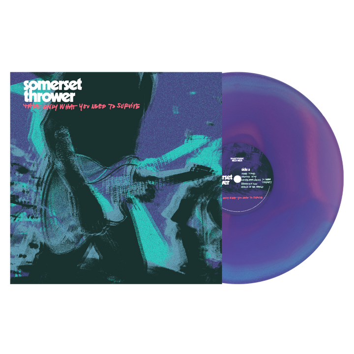 Take Only What You Need You Need To Survive Violet inside Baby Blue Band Variant