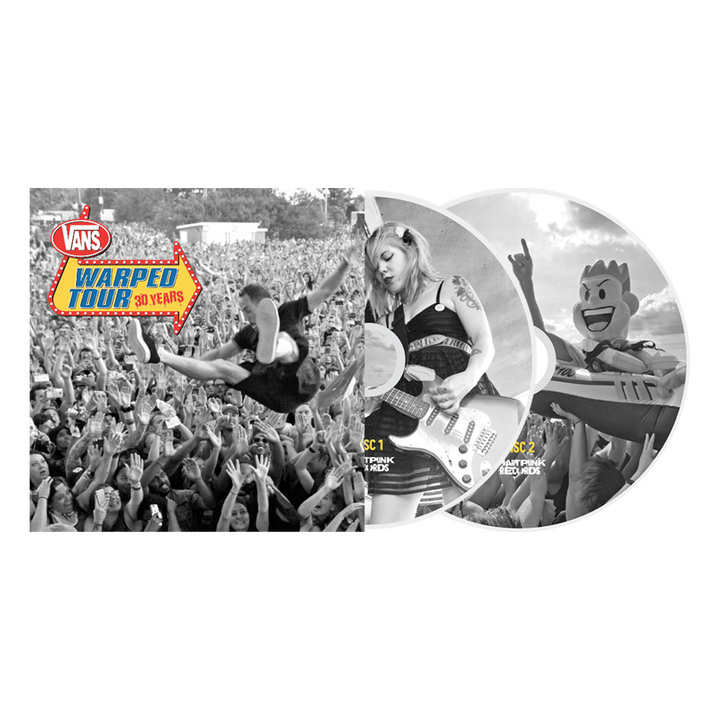 Smartpunk Records Vans Warped Tour 2025 CD Compilation 2CD