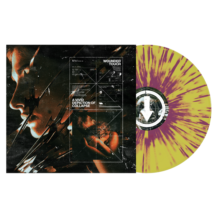 A Vivid Depiction Of Collapse Smartpunk Exclusive Yellow with Purple Splatter