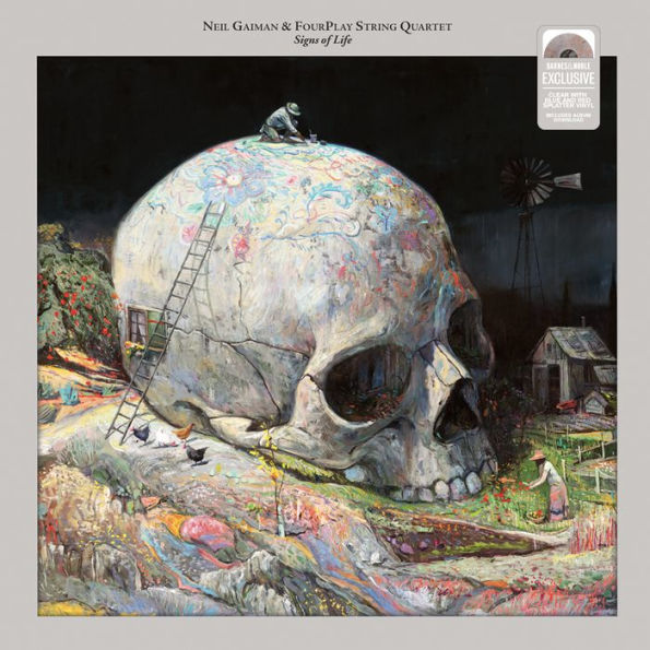 Neil Gaiman & FourPlay String Quartet - Signs of Life (Silver Fox Vinyl)