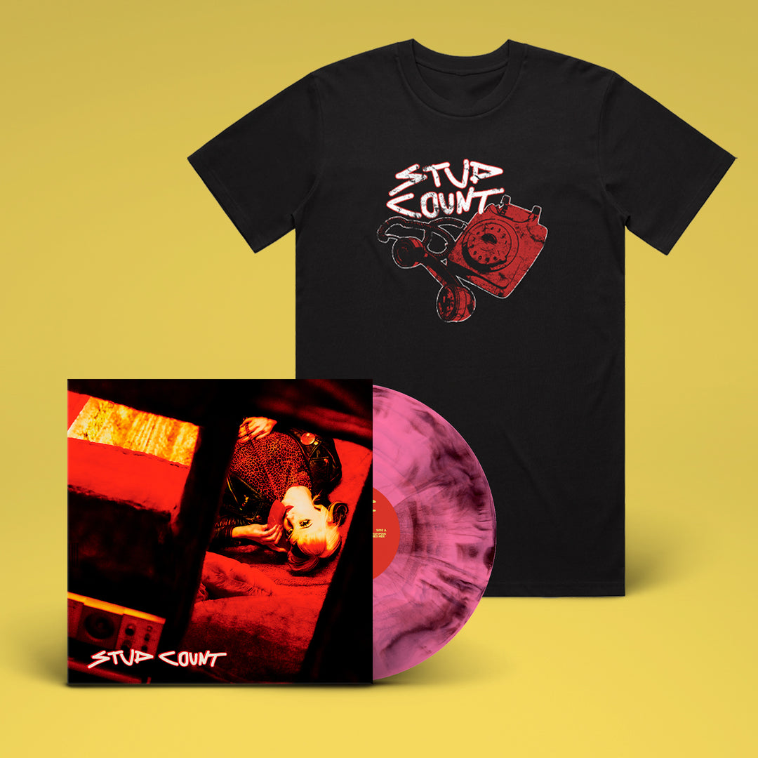 Stud Count - S/T LP + Phone Shirt