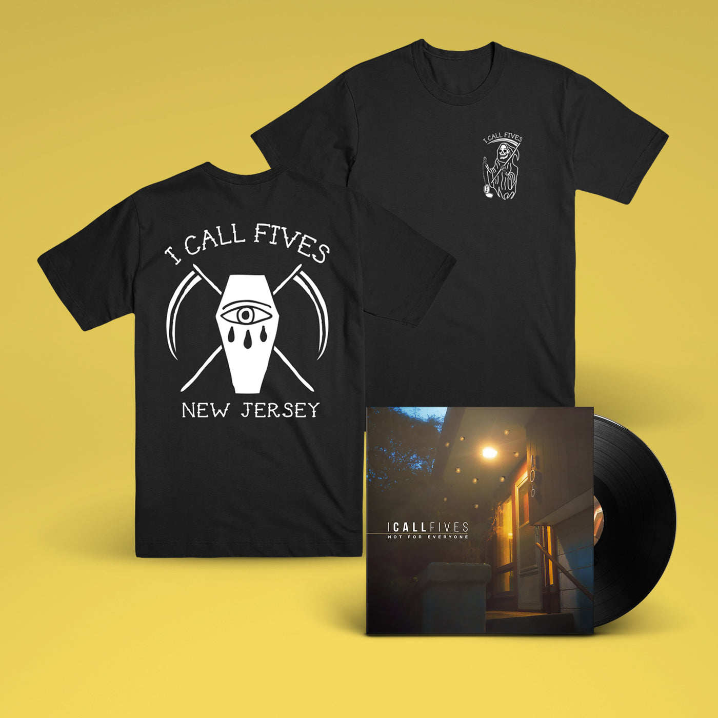 I Call Fives - Not For Everyone LP + Shirt