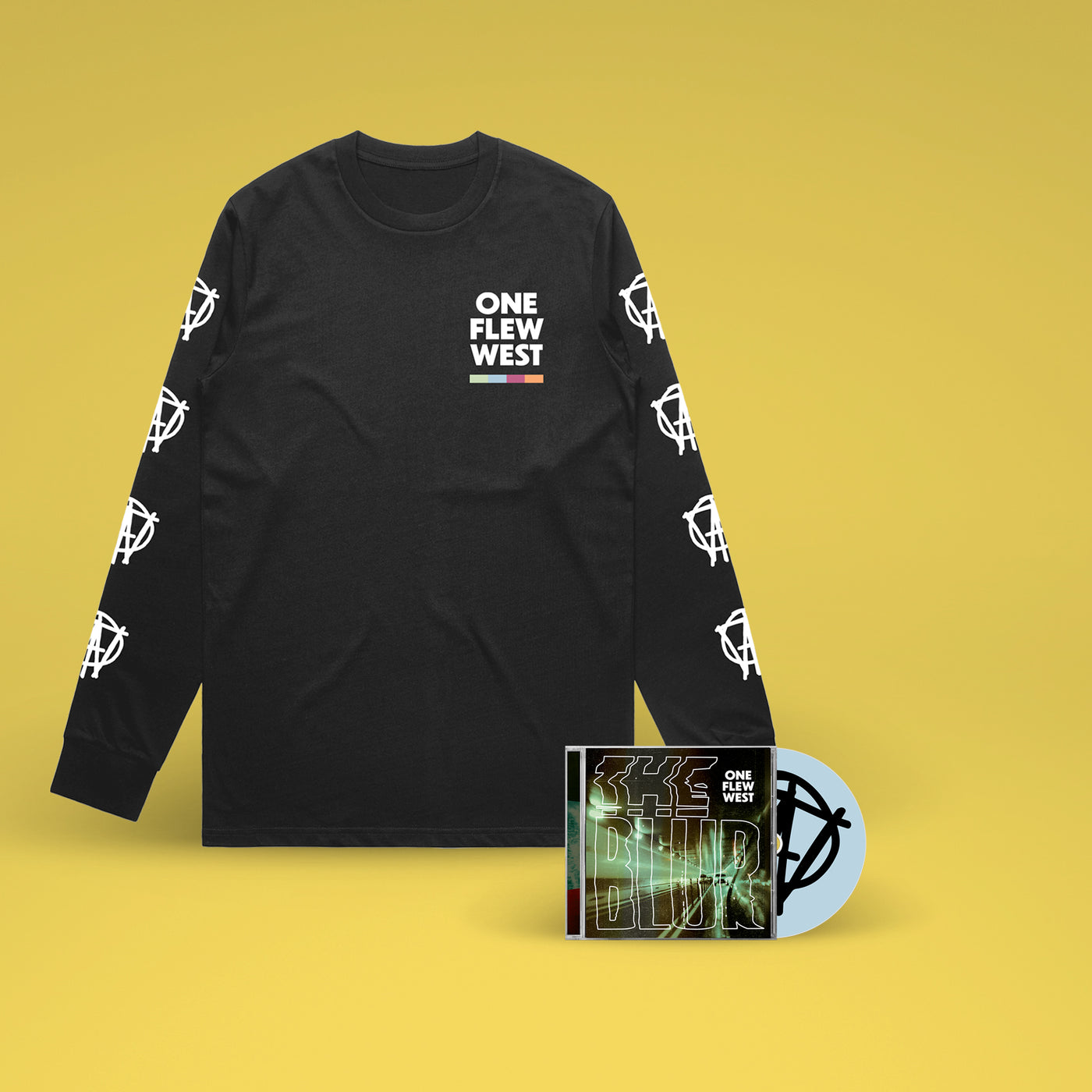 One Flew West - The Blur Long Sleeve + CD