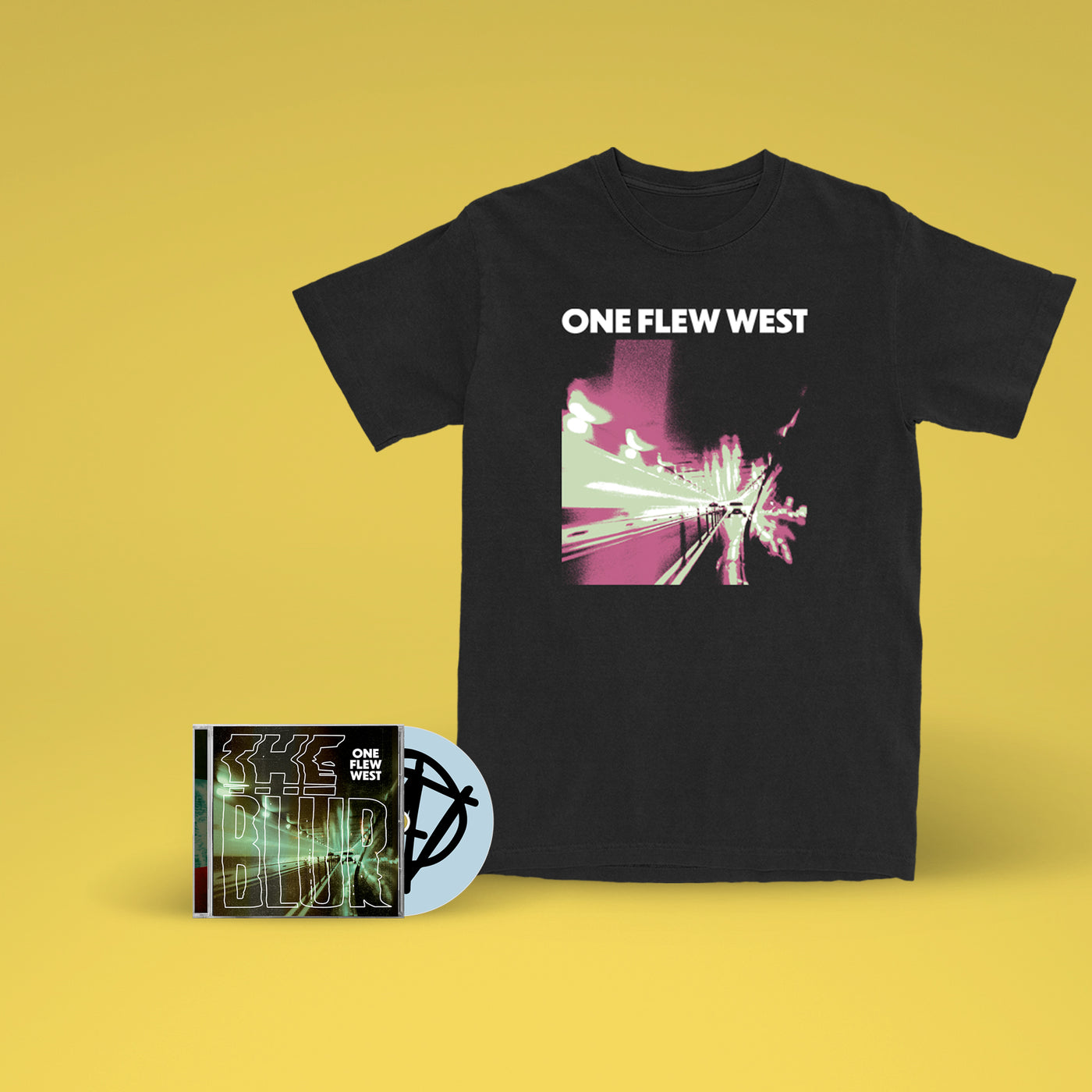 One Flew West - The Blur Tee + CD